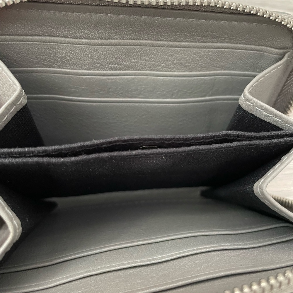 All Saints Taupe Leather wallet - Picture 4 of 6